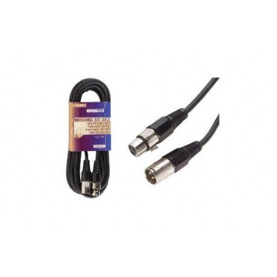 MCAD C&acirc;ble xlr - xlr m&acirc;le vers xlr femelle - 6 m - noir