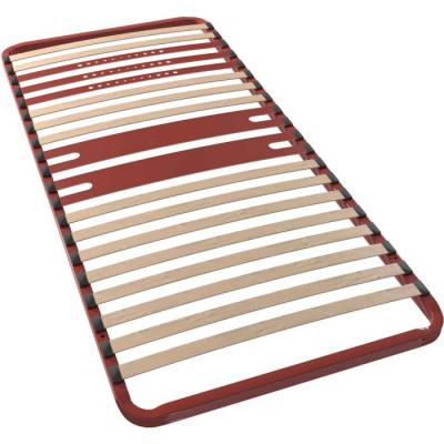 BULTEX Cadre &agrave; lattes morphologique 5 zones  90x200 - Bordeaux