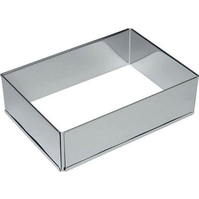 LARES  - Cadre &agrave; p&acirc;tisserie extensible - rectangle - inox