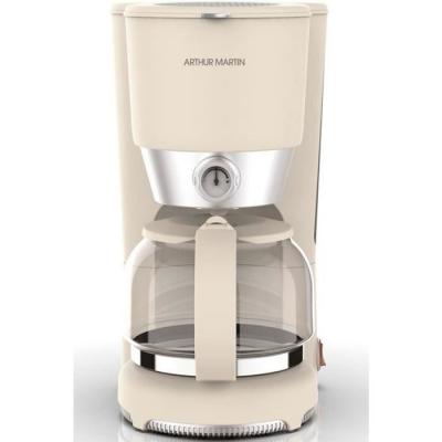 ELECTROLUX Arthur Martin Cafeti&egrave;re r&eacute;tro 12 tasses beige - 900W T.U