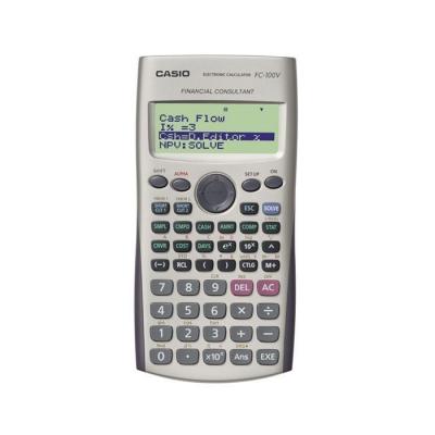 CASIO  Calculatrice financi&egrave;re 10 chiffres FC100 V