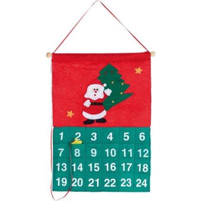 PEARL Calendrier de l'Avent 42,5 x 30 cm &agrave; remplir soi-m&ecirc;me 