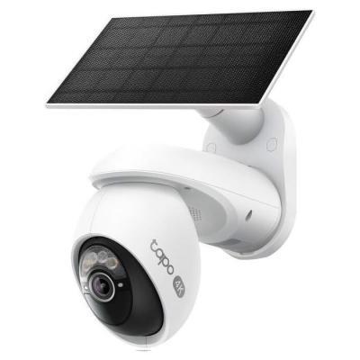 TP LINK Cam&eacute;ra de Surveillance - Tapo C660 - 4K 8MP - Vision 360&deg; - Panneau Solaire - IP66
