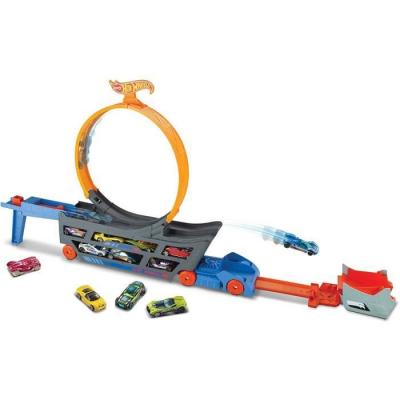 MATTEL Coffret Piste Stunt & Go - Hot Wheels -  Multicolore