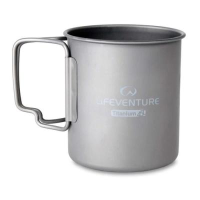 LIFEVENTURE Camping Accessoires cuisine camping  Titanium Mug