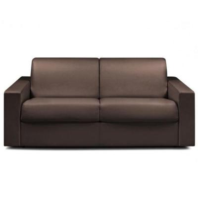 ITALIAN SPIRIT Canap&eacute; convertible night express 140 cm matelas 14 cm marron