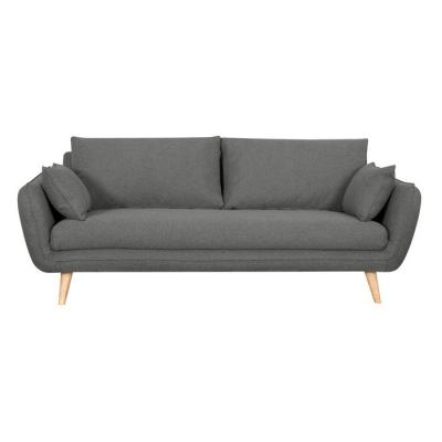 MILIBOO  - Canap&eacute; scandinave 3 places gris anthracite CREEP