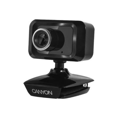 CANYON Webcam  CWC1 1.3 MPIXELS USB 2.0 avec Micro Noir