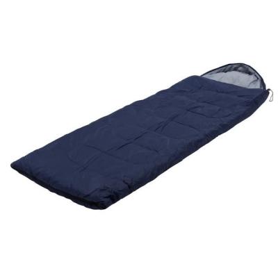 CAO  6007B Sac de Couchage Mixte Adulte, Bleu, 180 (+30cm) x 70 cm