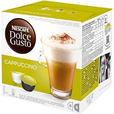 NESTLE Capsules de caf&eacute; Nescaf&eacute; Dolce Gusto 98492 Cappuccino (16 uds)
