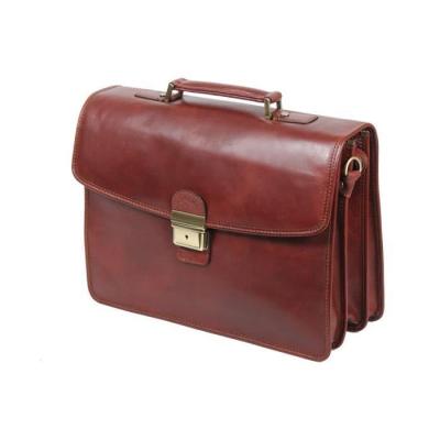 KATANA Porte document  Cartable Cuir De Vachette Gras K31033