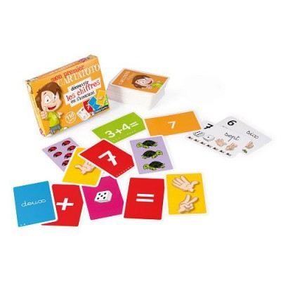 FRANCE CARTES Jeu &eacute;ducatif Mon premier Cartatoto Chiffres 