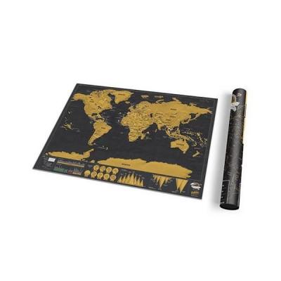 LUCKIES Scratch world map deluxe travel edition