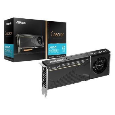 ASROCK  Radeon AI PRO R9700 32 Go, Carte graphique