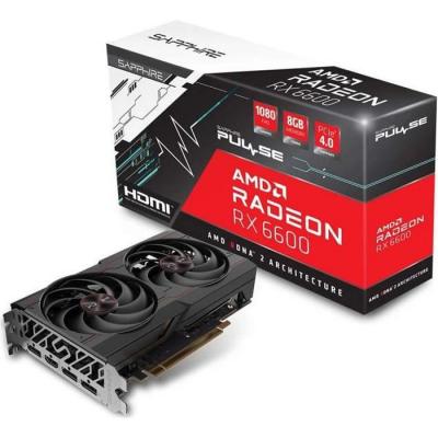 [EA] Pulse Amd Radeon Rx 6600 Gaming 8gb Gddr6 Hdmi / 3 Dp