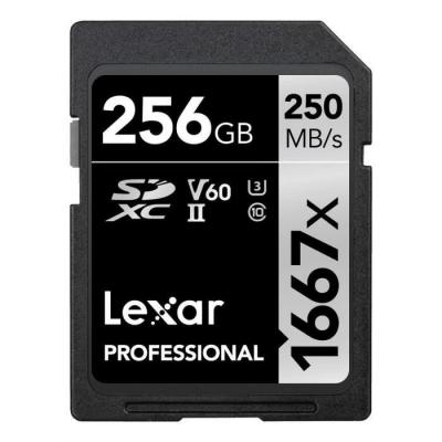 LEXAR  Carte SDXC 256GB Professional UHS-II (1667x)