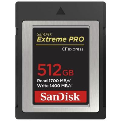  SanDisk Extreme Pro - Carte m&eacute;moire flash - 512 Go - CFexpress