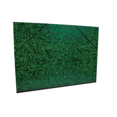CLAIREFONTAINE Carton &Agrave; Dessin Annonay Vert &Agrave; &Eacute;lastiques 26x33cm