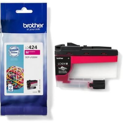 BROTHER  LC424M - magenta - original - cartouche d'encre