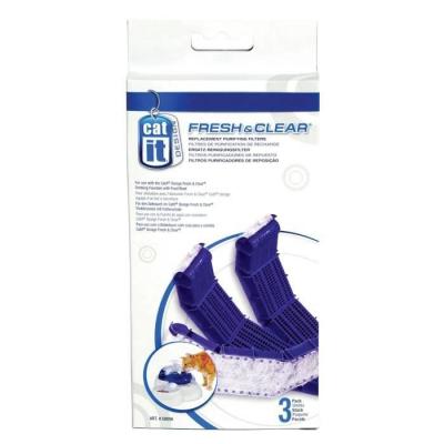 CATIT  Fresh and Clear Lot de 2 cartouches de rechange pour fontaine