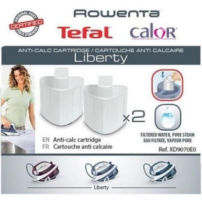 CALOR Cartouches anti-calcaire par 2, xd9070e0 pour Centrale vapeur 