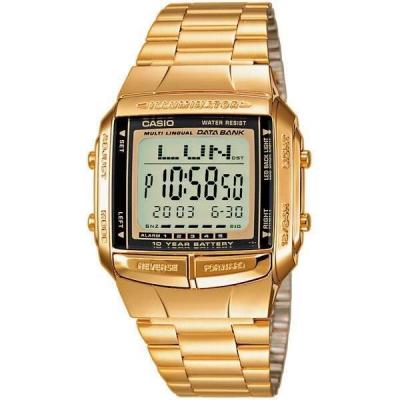 CASIO COMPUTER Montre Chronographe Unisexe Casio Databank DB-360GN-9AEF