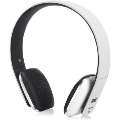 AUGUST Casque Bluetooth  Ep636 Supra-auriculaire Nfc 12h Blanc