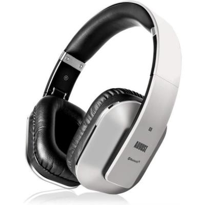 AUGUST Casque  Ep650 Bluetooth Aptx Low Latency 20h Usb-c Pliable Noir
