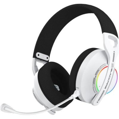 BLACKFIRE  BFX-W100 Pro Double casque de jeu sans fil pour PS5 Blanc