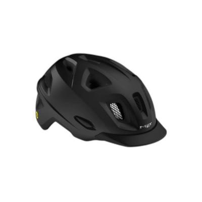 MET  - Mobilite Mips - Casque de cyclisme taille 52-57 cm - S/M, noir