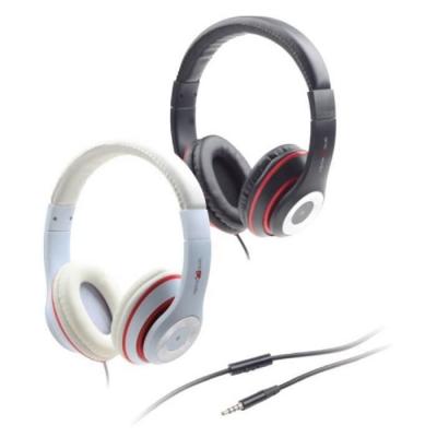 GEMBIRD Casque supra-auriculaire filaire  Los Angeles micro-casque noir 