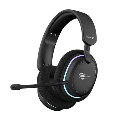 HAVIT Casque sans fil pour jeux vid&eacute;o, 750mAh -  (Fuxi-H7) - Noir