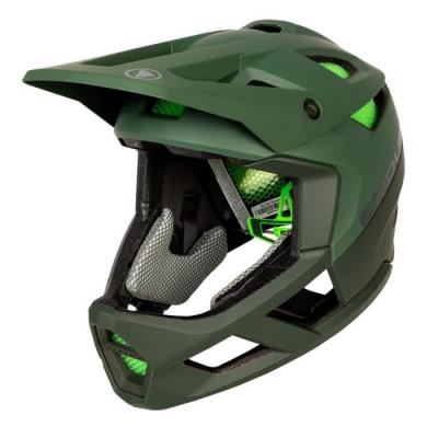ENDURA  MT500 Full Face Helmet - Forest Green