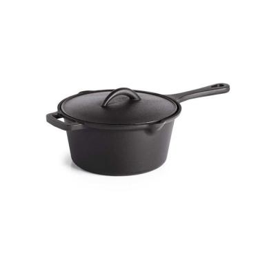 NAPOLEON Casserole en fonte &Oslash; 18 cm avec couvercle et c&ocirc;t&eacute;s verseurs Napol&eacute;on