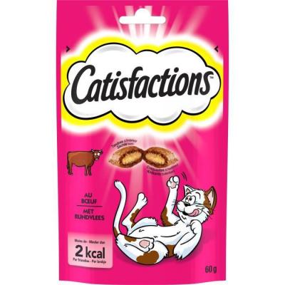 CATISFACTIONS  Snacks Catisfaction BUf 60 Gr 