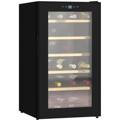 HOMCOM  - Cave  vin - Acier - 43x45x75cm - Noir