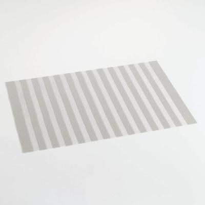 EDEN Set de table PVC ajour&eacute; Garden Gris 30 x 45 cm