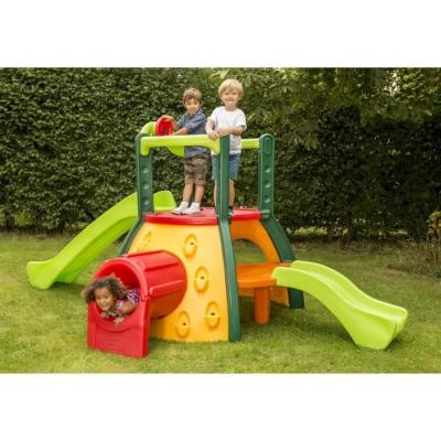 Little Tikes - Activit&eacute; g&eacute;ante deux plateformes et deux toboggans