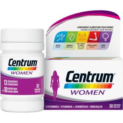 CENTRUM  Women X 30 Cp - Bo&icirc;te 30 comprim&eacute;s