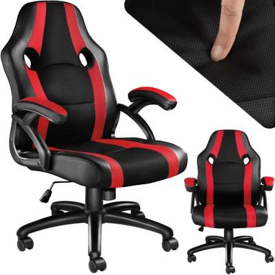 TECTAKE  Chaise gamer BENNY - noir/rouge