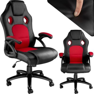 TECTAKE  Chaise gamer TYSON - noir/rouge