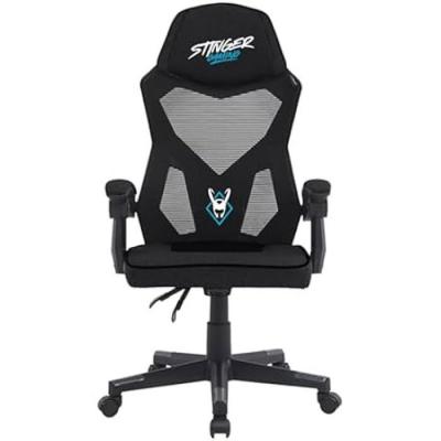 WOXTER  Stinger Station Sense Silla Gaming Ergon&oacute;mica Tela Negra