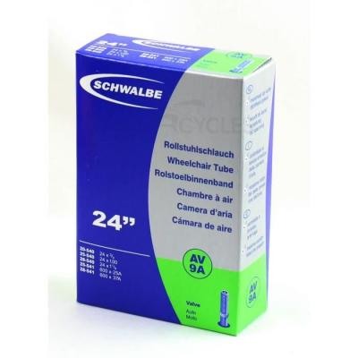 SCHWALBE  tube int&eacute;rieur 24 x 3/4 / 1 1/8 (20/28-540/541) AV 9A40 mm