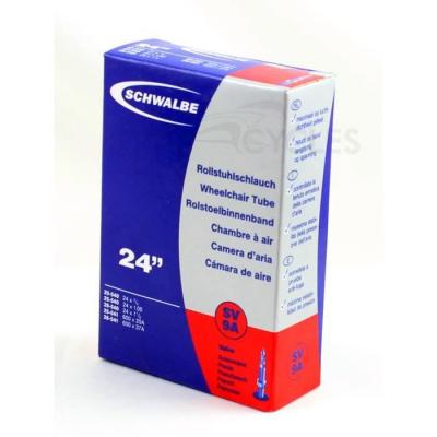 SCHWALBE Chambre a air invalide 24  valve presta 20 540 a 28 541 sv9a