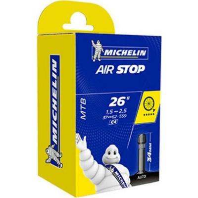 MICHELIN Chambre A AIR  Velo 26 x 150-250 (37/62-559) C4 Valve Schrader 35MM VTT AIRSTOP Butyl 