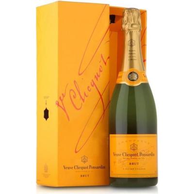 CHAMPAGNE VEUVE CLICQUOT  - Brut Carte Jaune - en Etui 