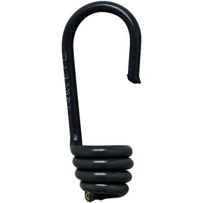 CHAPUIS  - Crochet acier plastifi&eacute; pour sandow &Oslash;8mm blister 4