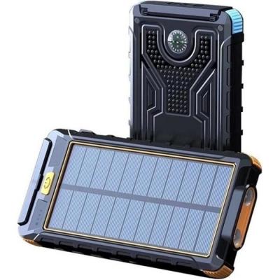 ME Chargeur solaire - Non sp&eacute;cifi&eacute; - 80000 mAh - &Eacute;tanche - USB double - Lumi&egrave;re LED