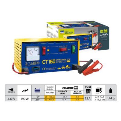 GYS  024106-CT 160 Chargeur Traditionnel 12/24V