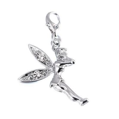 SO CHARM BIJOUX Charms Et Perles So Charm - CH0167-ARGENT-BLANC - Charm F&eacute;e